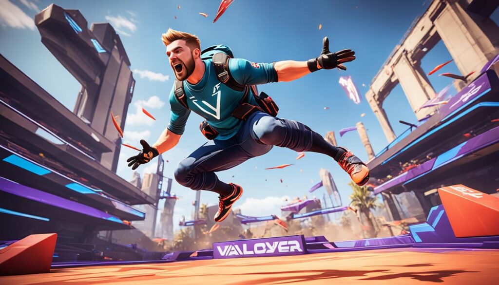 Crouch jumping di Valorant